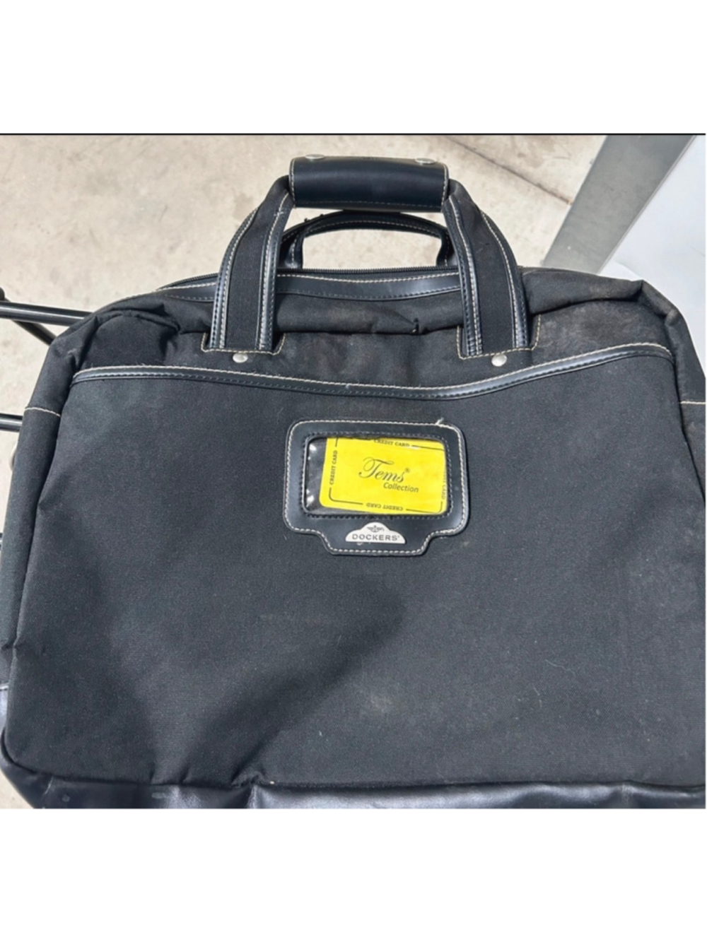 Men's Dockers Laptop Bag One Size Black
